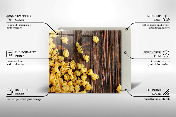 Tábua de cortar alimentos Massa na mesa