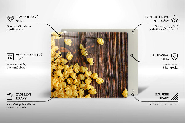 Tábua de cortar alimentos Massa na mesa