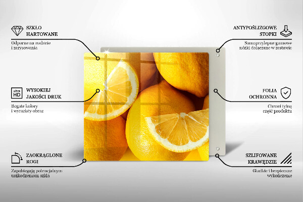 Tábua corte Limões suculentos