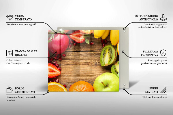 Tábua para corte Fruta fresca