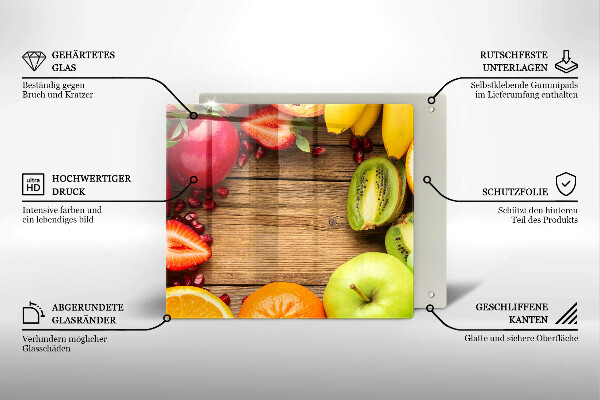 Tábua para corte Fruta fresca