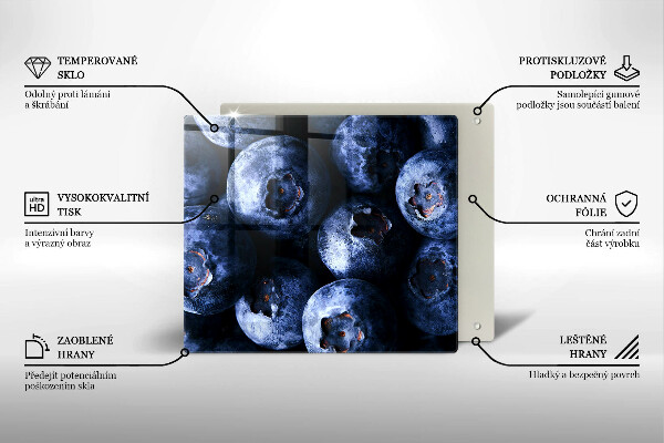 Tábua de cortar alimentos Close-up de frutas vermelhas