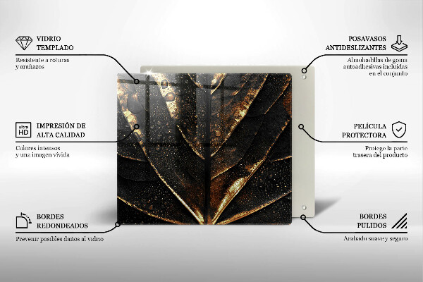 Tábua de corte Folha de ouro