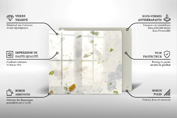 Tábua de cortar Folhas caindo