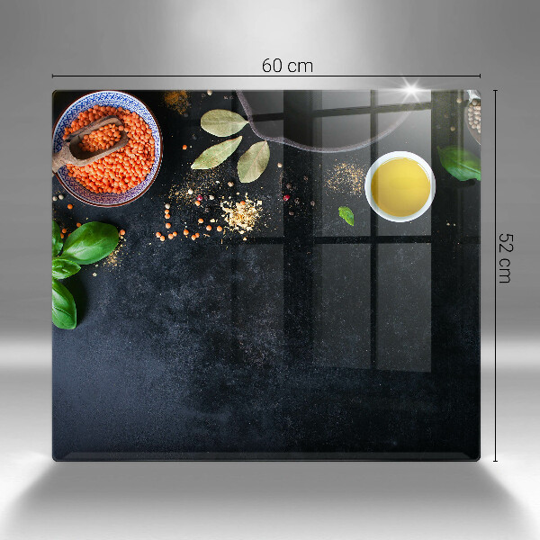 Tábua cozinha Tigelas de especiarias