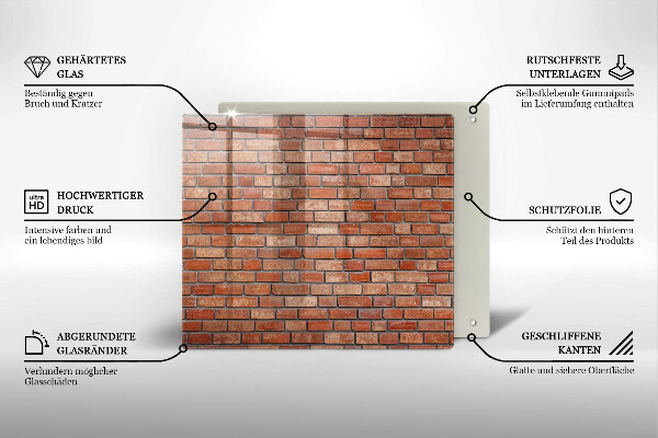 Tábua corte Parede de tijolos