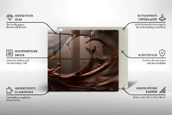 Tábua de cortar Chocolate líquido