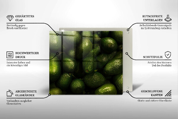 Tábua para corte Abacate
