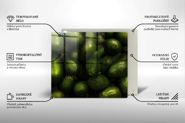 Tábua para corte Abacate