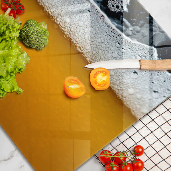 Tábua para corte Beber espuma de cerveja