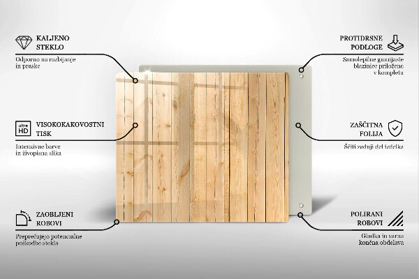 Tábua de cortar Tábuas de madeira delicadas