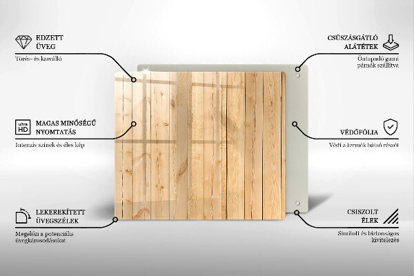 Tábua de cortar Tábuas de madeira delicadas