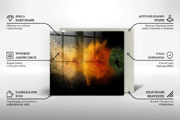 Tábua de corte Especiarias coloridas