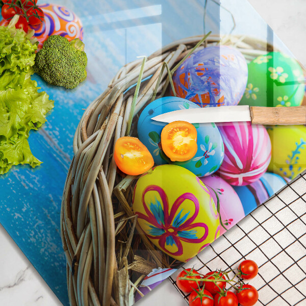 Tábua para corte ovos de páscoa