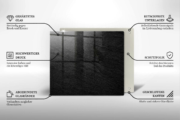 Tábua de corte textura da rocha