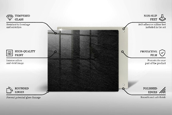 Tábua de corte textura da rocha