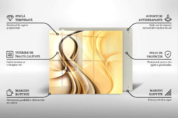 Tábua corte Fumaça abstrata