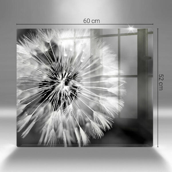 Tábua de vidro Dente-de-leão delicado