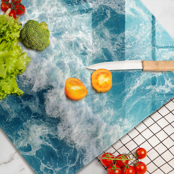 Tábua para corte Ondas do mar