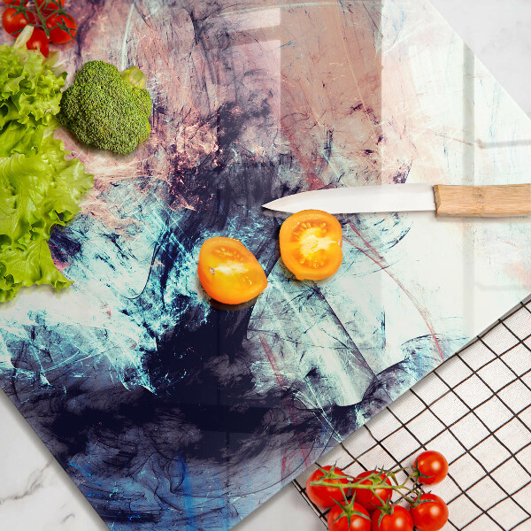 Tábua para cozinha Abstração pintada