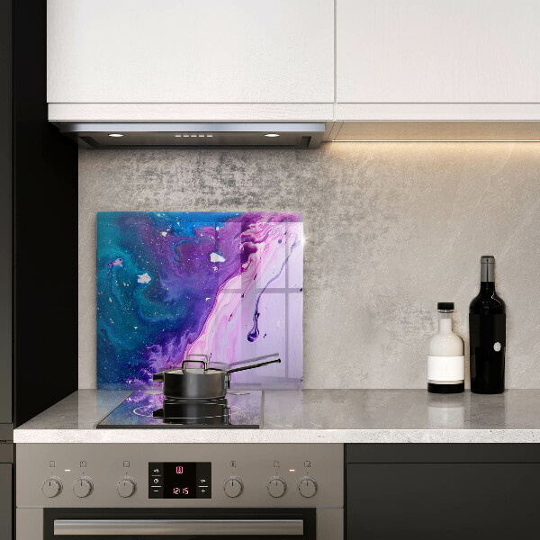 Tábua de cortar de vidro Tinta abstrata