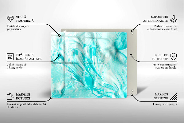 Tábua de corte Tintas abstratas