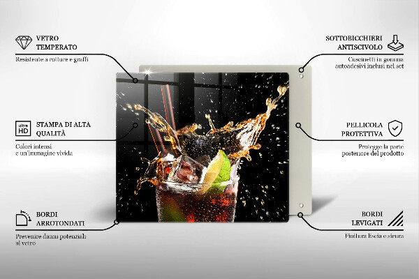 Tábua cozinha Beber com gelo