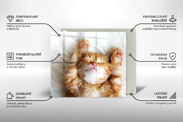 Tábua de cortar alimentos Gatinho doce