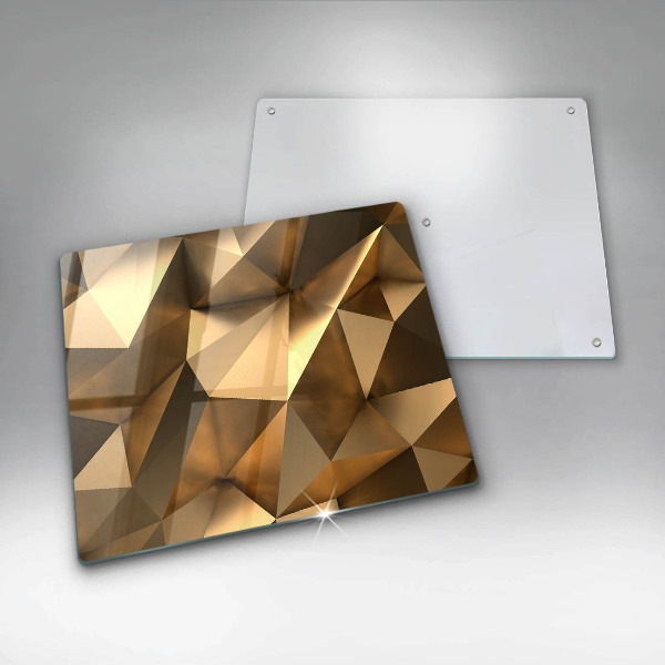 Tábua de corte de vidro Estrutura abstrata de fundo