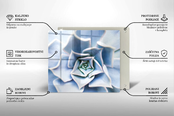 Tábua corte planta de flor