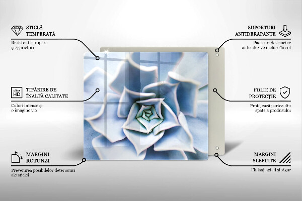 Tábua corte planta de flor