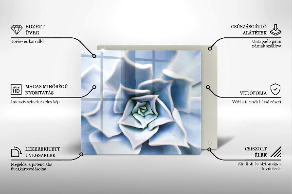 Tábua corte planta de flor