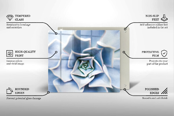 Tábua corte planta de flor