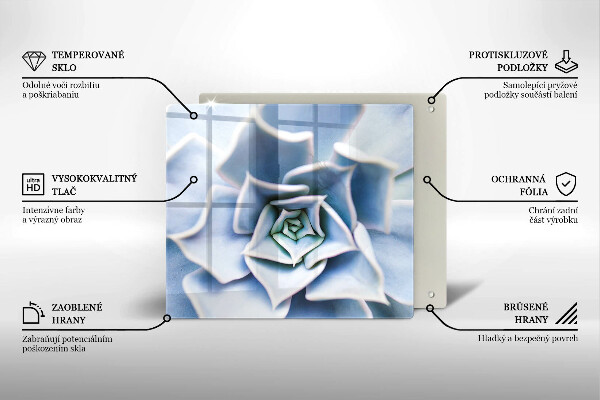 Tábua corte planta de flor