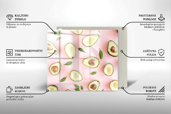 Tábua corte Padrão de abacate