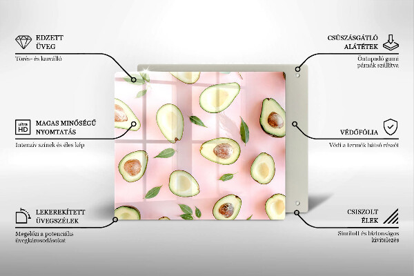 Tábua corte Padrão de abacate