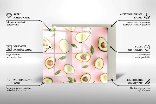 Tábua corte Padrão de abacate