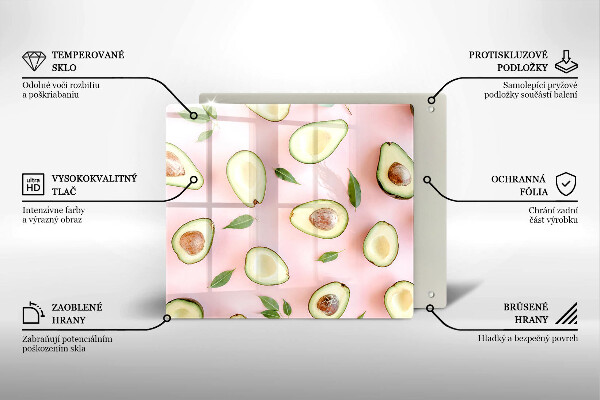 Tábua corte Padrão de abacate