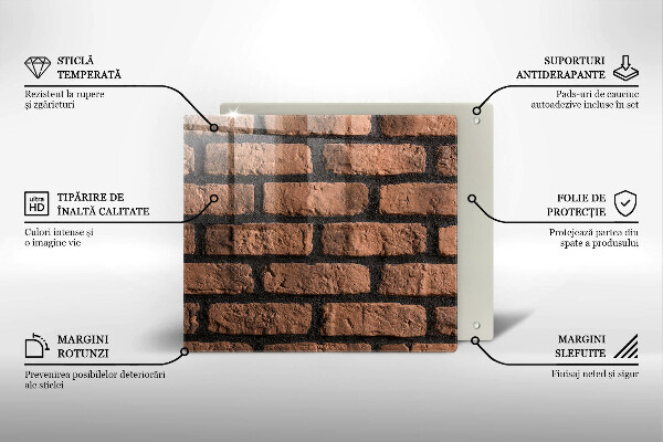 Tábua para corte Parede de tijolos