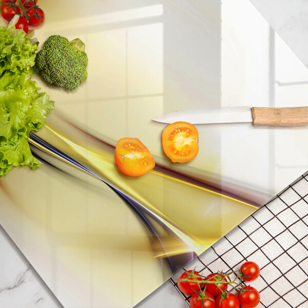 Tábua para corte Linhas abstratas de luz