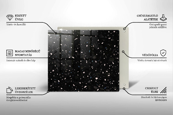 Tábua para corte Grés escuro