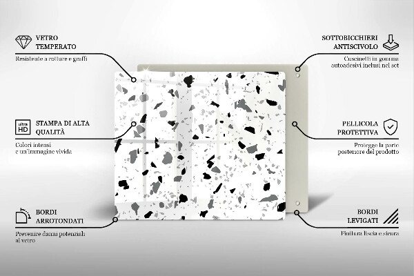 Tábua para cozinha Grés decorativo