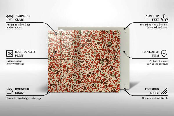 Tábua de cortar alimentos Pequenos grés