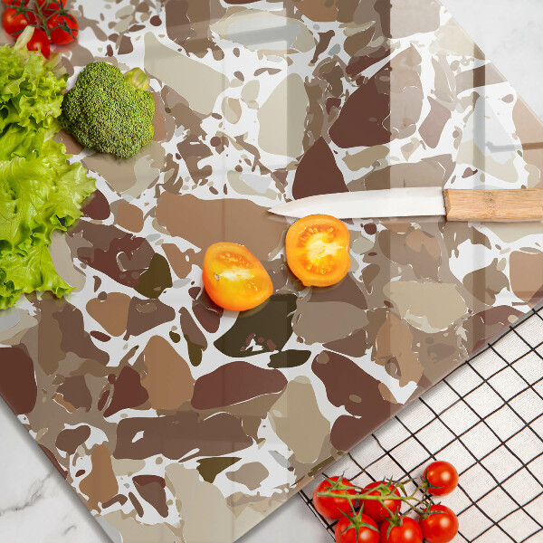 Tábua de cortar Pontos decorativos de pedra