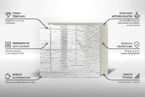 Tábua de corte Parede de tijolos
