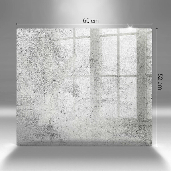 Tábua de vidro Textura de concreto