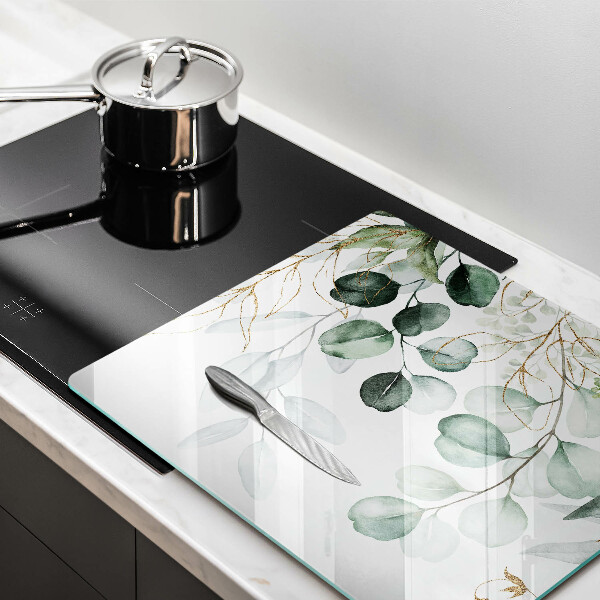 Tábua de cortar alimentos Plantas pintadas