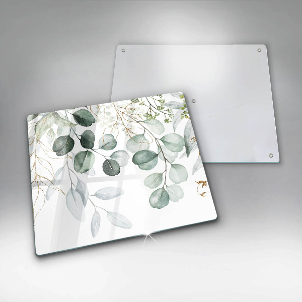 Tábua de cortar alimentos Plantas pintadas