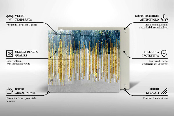 Tábua para cozinha Abstração do designer