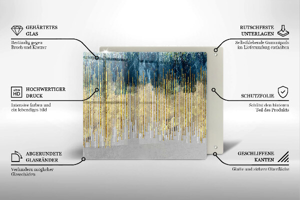 Tábua para cozinha Abstração do designer